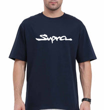 Load image into Gallery viewer, Supra Oversized T-Shirt for Men-Navy Blue-Ektarfa.online
