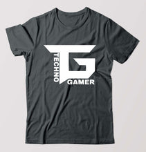 Load image into Gallery viewer, Techno Gamer T-Shirt for Men-Steel grey-Ektarfa.online
