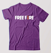 Load image into Gallery viewer, free fire T-Shirt for Men-Purple-Ektarfa.online
