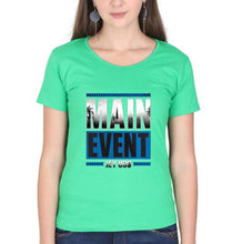 Load image into Gallery viewer, jey uso T-Shirt for Women-flag green-Ektarfa.online
