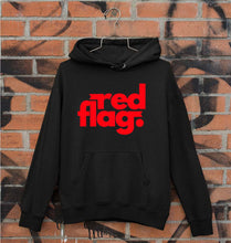 Load image into Gallery viewer, Red Flag Unisex Hoodie for Men/Women-Black-Ektarfa.online
