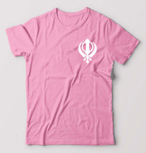 Load image into Gallery viewer, sikh T-Shirt for Men-Light Baby Pink-Ektarfa.online
