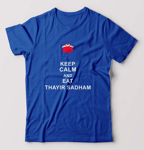 thayir sadam T-Shirt for Men-Royal Blue-Ektarfa.online