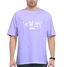 Load image into Gallery viewer, I am the Party Oversized T-Shirt for Men-Lavender-Ektarfa.online
