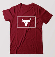 Load image into Gallery viewer, Bull T-Shirt for Men-Maroon-Ektarfa.online
