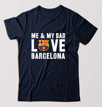 Load image into Gallery viewer, Love Barcelona T-Shirt for Men-Navy Blue-Ektarfa.online
