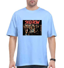 Load image into Gallery viewer, SKID ROW Oversized T-Shirt for Men-Baby Blue-Ektarfa.online
