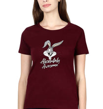 Load image into Gallery viewer, bugs bunny T-Shirt for Women-Maroon-Ektarfa.online
