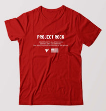 Load image into Gallery viewer, project rock T-Shirt for Men-Red-Ektarfa.online
