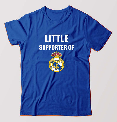 Little Supporter Real Madrid T-Shirt for Men-Royal Blue-Ektarfa.online