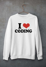 Load image into Gallery viewer, I LOVE CODING Sweatshirt for Men/Women
