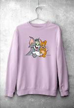 Load image into Gallery viewer, Tom and Jerry Unisex Sweatshirt for Men/Women-Light Baby Pink-Ektarfa.online
