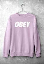 Load image into Gallery viewer, Obey Unisex Sweatshirt for Men/Women-Light Baby Pink-Ektarfa.online

