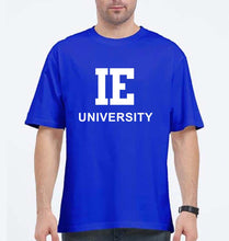 Load image into Gallery viewer, IE University Oversized T-Shirt for Men-Royal Blue-Ektarfa.online
