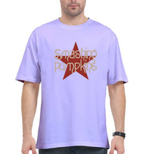 Load image into Gallery viewer, Smashing Pumpkins Oversized T-Shirt for Men-Lavender-Ektarfa.online
