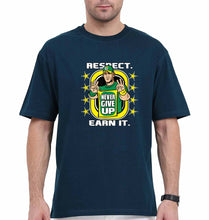 Load image into Gallery viewer, john cena never give up Oversized T-Shirt for Men-Petrol Blue-Ektarfa.online
