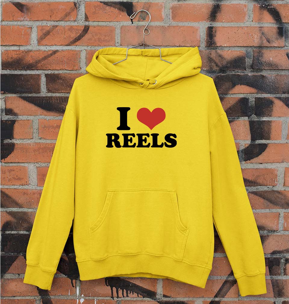 I LOVE REELS Hoodie for Men/Women