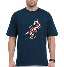 Load image into Gallery viewer, Sting Energy Oversized T-Shirt for Men-Petrol Blue-Ektarfa.online

