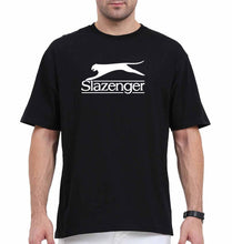 Load image into Gallery viewer, Slazenger Oversized T-Shirt for Men-Black-Ektarfa.online
