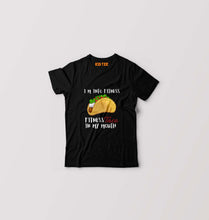Load image into Gallery viewer, Taco T-Shirt for Boy/Girl-Black-Ektarfa.online

