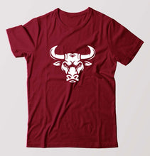Load image into Gallery viewer, Bull T-Shirt for Men-Maroon-Ektarfa.online
