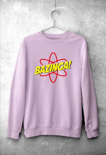 Sheldon Cooper Bazinga Unisex Sweatshirt for Men/Women-Light Baby Pink-Ektarfa.online