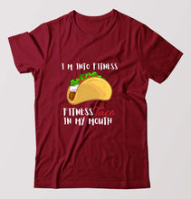 Load image into Gallery viewer, Taco T-Shirt for Men-Maroon-Ektarfa.online
