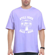 Load image into Gallery viewer, Gym Oversized T-Shirt for Men-Lavender-Ektarfa.online
