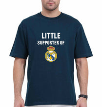 Load image into Gallery viewer, Little Supporter Real Madrid Oversized T-Shirt for Men-Petrol Blue-Ektarfa.online

