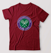 Load image into Gallery viewer, wimbledon T-Shirt for Men-Maroon-Ektarfa.online
