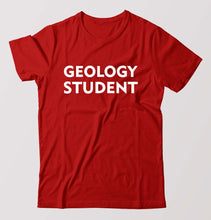 Load image into Gallery viewer, Geology Student T-Shirt for Men-Red-Ektarfa.online
