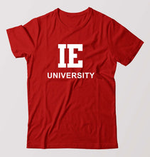 Load image into Gallery viewer, IE University T-Shirt for Men-Red-Ektarfa.online
