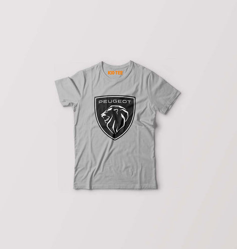Peugeot Kids T-Shirt for Boy/Girl-Grey-Ektarfa.online