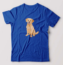 Load image into Gallery viewer, golden retreiver T-Shirt for Men-Royal Blue-Ektarfa.online
