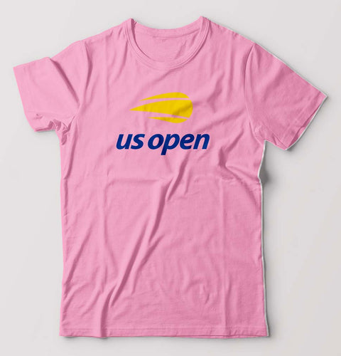 US Open T-Shirt for Men-Light Baby Pink-Ektarfa.online