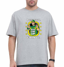 Load image into Gallery viewer, john cena never give up Oversized T-Shirt for Men-Grey-Ektarfa.online
