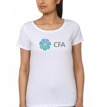 Load image into Gallery viewer, CFA T-Shirt for Women-White-Ektarfa.online
