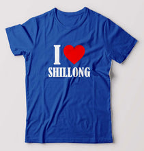 Load image into Gallery viewer, i love shillong T-Shirt for Men-Royal Blue-Ektarfa.online
