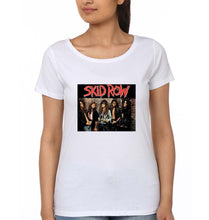 Load image into Gallery viewer, SKID ROW T-Shirt for Women-White-Ektarfa.online
