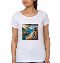 Load image into Gallery viewer, Tom and Jerry T-Shirt for Women-White-Ektarfa.online
