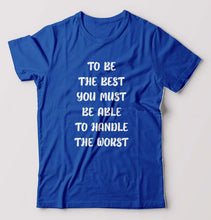 Load image into Gallery viewer, Be the Best T-Shirt for Men-Royal Blue-Ektarfa.online
