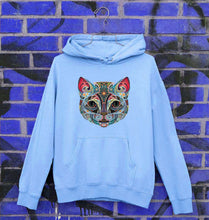 Load image into Gallery viewer, Psychedelic Cat Unisex Hoodie for Men/Women-Baby Blue-Ektarfa.online
