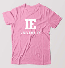 Load image into Gallery viewer, IE University T-Shirt for Men-Light Baby Pink-Ektarfa.online
