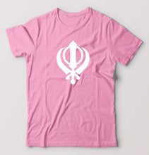 Load image into Gallery viewer, sikh T-Shirt for Men-Light Baby Pink-Ektarfa.online
