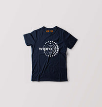 Load image into Gallery viewer, Wipro T-Shirt for Boy/Girl-Navy Blue-Ektarfa.online
