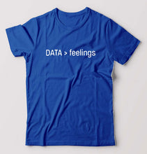 Load image into Gallery viewer, Data T-Shirt for Men-Royal Blue-Ektarfa.online
