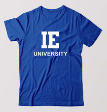 Load image into Gallery viewer, IE University T-Shirt for Men-Royal Blue-Ektarfa.online
