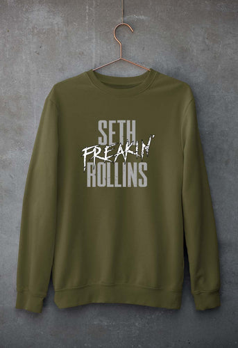 Seth Rollins Unisex Sweatshirt for Men/Women-Olive Green-Ektarfa.online