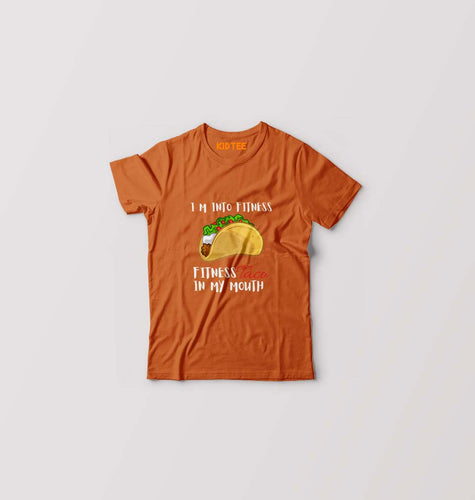 Taco T-Shirt for Boy/Girl-Orange-Ektarfa.online