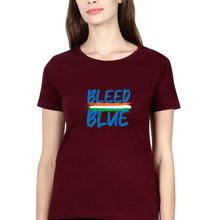 Load image into Gallery viewer, bleed blue T-Shirt for Women-Maroon-Ektarfa.online
